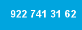 922 741 31 62 922 741 31 62